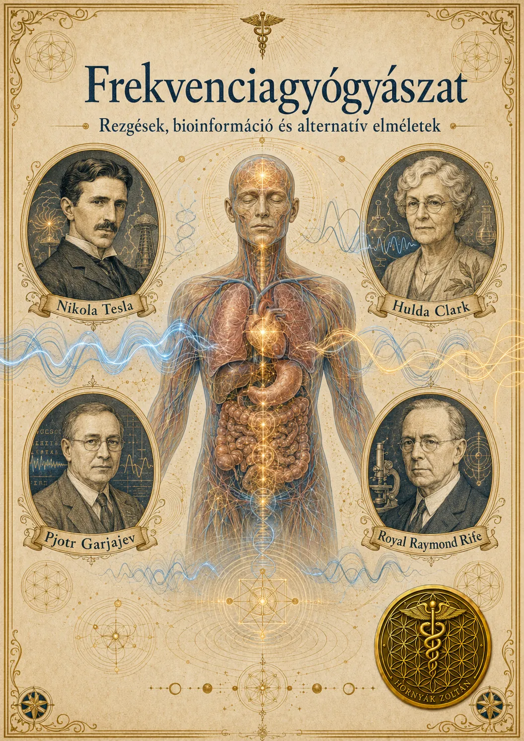 Frekvenciagyógyászati infografika, első kép.